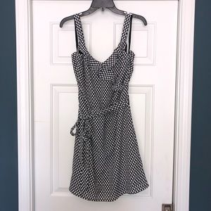 White House Black Market polka dot dress